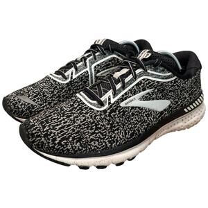 Brooks Adrenaline GTS 20 Men's SZ 11.5 Sneaker Black White Oreo READ Need Insole